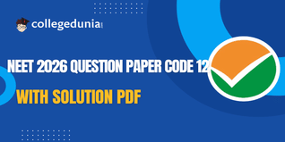 NEET 2026 Question Paper Code 12: Download Answer Key with Solutions PDF
